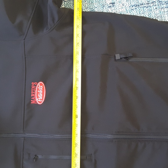 NWOT Peterbilt Port Authority 2XL black soft shell.. Never worn. - Picture 4 of 6